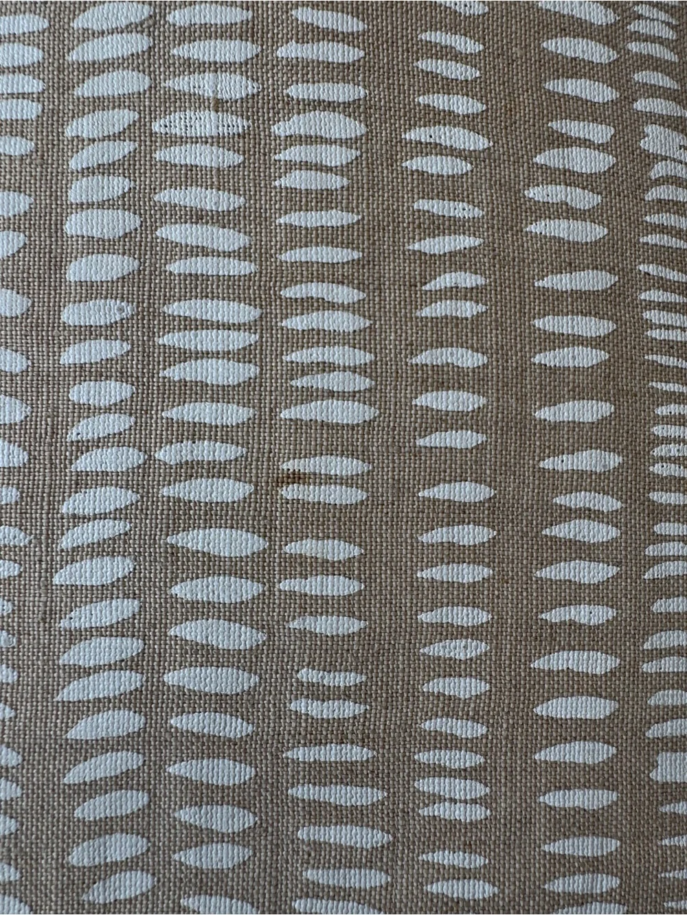 Custom Rebecca Atwood Lumbar Pillow with Jute Pom Pom Trim - 12x18